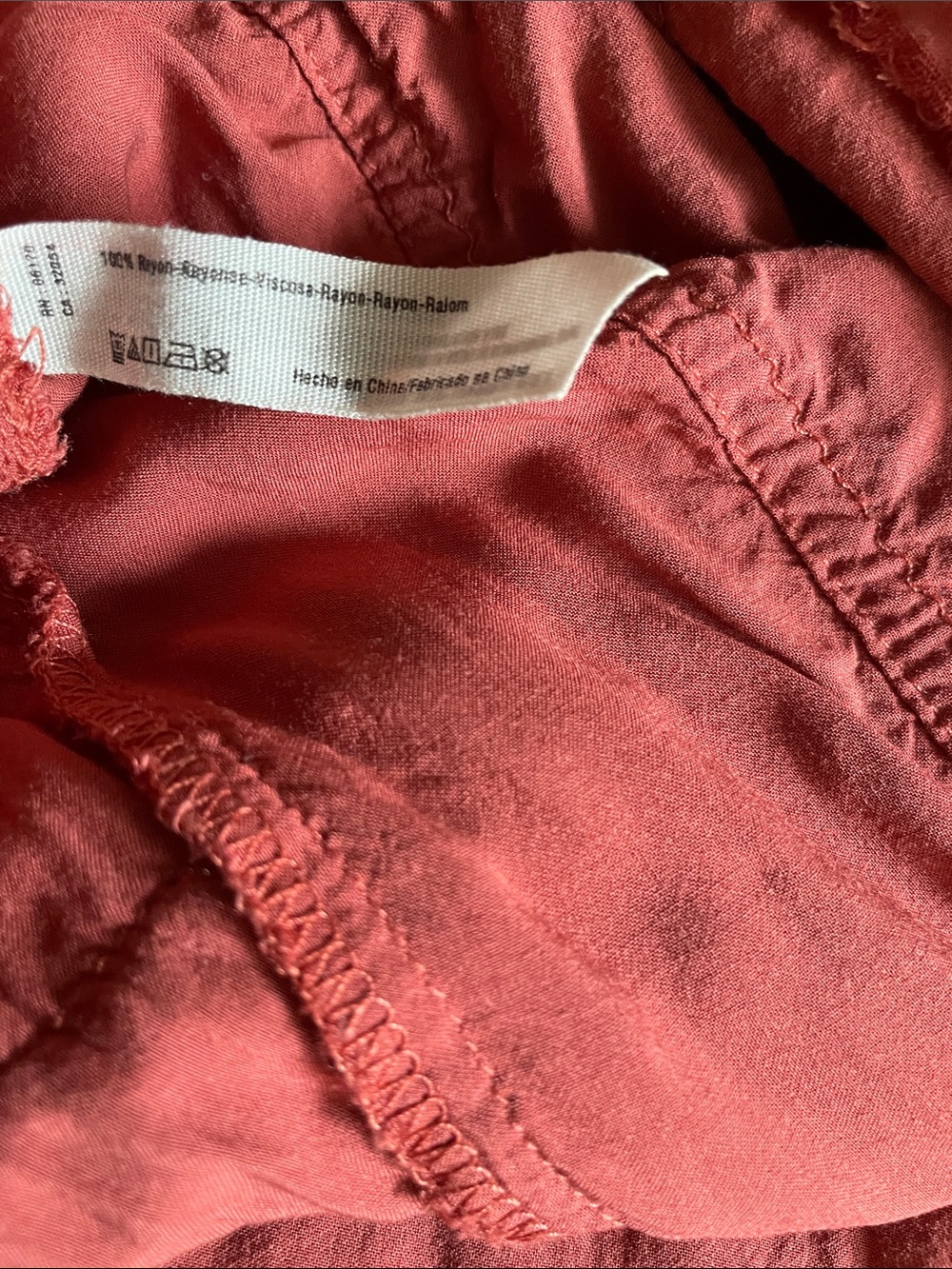 S Free People. Romantic Rust Ruffled Tank - Picture 6 of 6